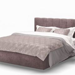 Кровать Элен 1600*2000 Rock 12 (серо-фиолетовый) в Губахе - gubaha.mebel24.online | фото