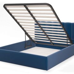 Кровать Элен 1600 + основание с ПМ (Лесмо brown) коричневый в Губахе - gubaha.mebel24.online | фото 2