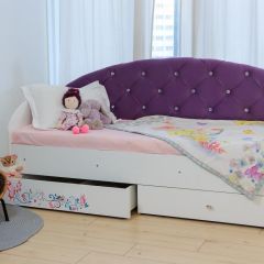 Кровать Эльза (без бортика) на щитах в Губахе - gubaha.mebel24.online | фото