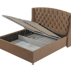 Кровать Франческа + Решетка+ПМ+Дно (1400) в Губахе - gubaha.mebel24.online | фото 3