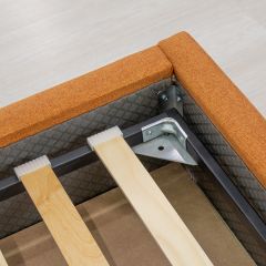 Кровать интерьерная Миа (1600) Купер 03/Кант Лайт 10 в Губахе - gubaha.mebel24.online | фото 9