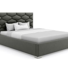Кровать Коралл интерьерная +основание (120х200) в Губахе - gubaha.mebel24.online | фото 9