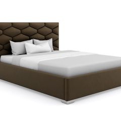 Кровать Коралл интерьерная +основание (80х200) в Губахе - gubaha.mebel24.online | фото 8