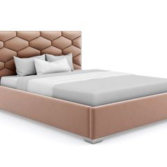 Кровать Коралл интерьерная +основание (80х200) в Губахе - gubaha.mebel24.online | фото