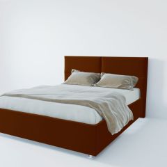 Кровать Корсика с ПМ 800 (велюр бордо) в Губахе - gubaha.mebel24.online | фото 2