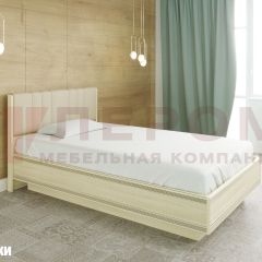 Кровать КР-1011 с мягким изголовьем в Губахе - gubaha.mebel24.online | фото