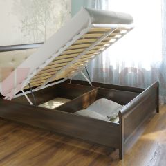 Кровать КР-1033 с мягким изголовьем в Губахе - gubaha.mebel24.online | фото 6