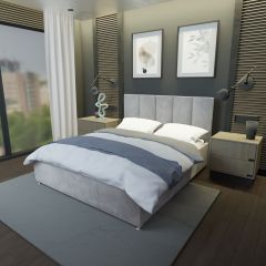 Кровать Мерида с ортопедической решеткой (1800) в Губахе - gubaha.mebel24.online | фото