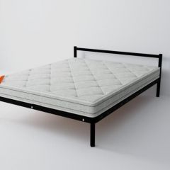 Кровать Мета с матрасом 800 (черный) в Губахе - gubaha.mebel24.online | фото