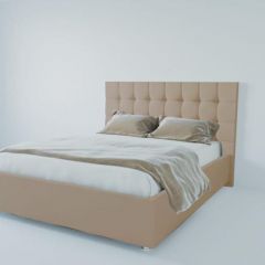 Кровать Венеция без основания 800 (велюр светло-серый) в Губахе - gubaha.mebel24.online | фото