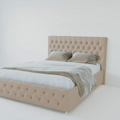 Кровать Версаль 1200 без основания (велюр светло серый) в Губахе - gubaha.mebel24.online | фото