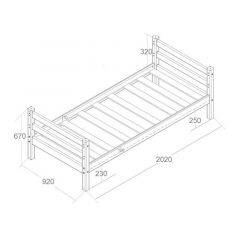 Кровать Сонечка 2-х ярусная (модульная) в Губахе - gubaha.mebel24.online | фото 7