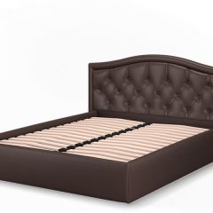 Кровать Стелла 1200 + Основание (Лесмо brown) коричневый в Губахе - gubaha.mebel24.online | фото 3