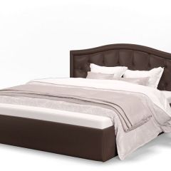 Кровать Стелла 1400*2000 + ПМ (Лесмо brown) коричневый в Губахе - gubaha.mebel24.online | фото