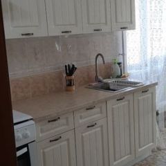Кухня модульная Луксор серый-кремовый в Губахе - gubaha.mebel24.online | фото 5