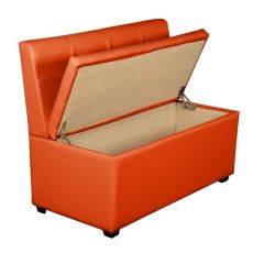 Кухонный диван Уют-1 (1000) Оранжевый в Губахе - gubaha.mebel24.online | фото 2