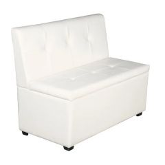 Кухонный диван Уют-1.2 (1200) Белый в Губахе - gubaha.mebel24.online | фото