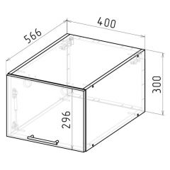 Кухонный гарнитур Адажио люкс 3000 мм в Губахе - gubaha.mebel24.online | фото 19