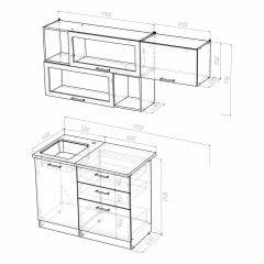 Кухонный гарнитур Инна экстра 1700 в Губахе - gubaha.mebel24.online | фото 4