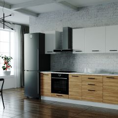 Кухонный гарнитур Лада 2800 (Стол. 26мм) в Губахе - gubaha.mebel24.online | фото