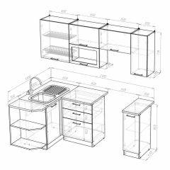 Кухонный гарнитур Лира прайм 1300*2100 в Губахе - gubaha.mebel24.online | фото 3