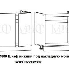 ЛИЗА-2 Кухонный гарнитур 2,0 Белый глянец холодный в Губахе - gubaha.mebel24.online | фото 6