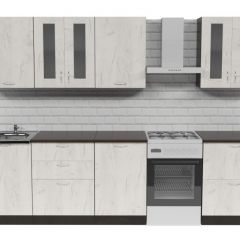 Кухонный гарнитур Лоретта компакт 2200 мм в Губахе - gubaha.mebel24.online | фото 3
