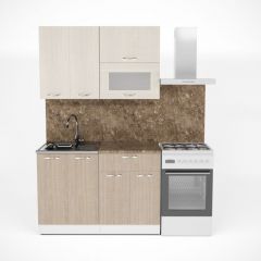 Кухонный гарнитур Ольга лайт 2 1200 мм в Губахе - gubaha.mebel24.online | фото 3