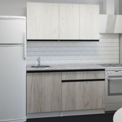 Кухонный гарнитур Паола медиум 1400 мм в Губахе - gubaha.mebel24.online | фото