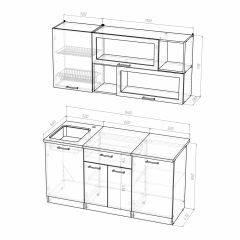 Кухонный гарнитур Полина стандарт 1600 в Губахе - gubaha.mebel24.online | фото 7