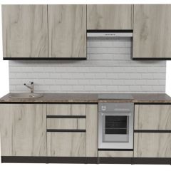 Кухонный гарнитур Равенна компакт 2200 мм в Губахе - gubaha.mebel24.online | фото 3