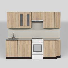 Кухонный гарнитур Симона базис 2400 в Губахе - gubaha.mebel24.online | фото 3