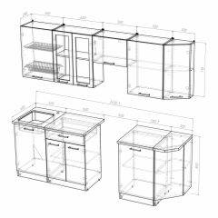 Кухонный гарнитур Симона базис 2400 в Губахе - gubaha.mebel24.online | фото 4