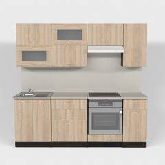 Кухонный гарнитур Симона компакт 2200 в Губахе - gubaha.mebel24.online | фото 3