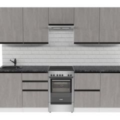 Кухонный гарнитур Сюита мега 2500 мм в Губахе - gubaha.mebel24.online | фото 3