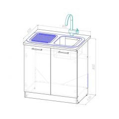 Кухонный гарнитур Виола экстра 3000 мм в Губахе - gubaha.mebel24.online | фото 20