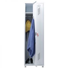 Медицинский шкаф для одежды МД 2 ШМ-SS в Губахе - gubaha.mebel24.online | фото 3