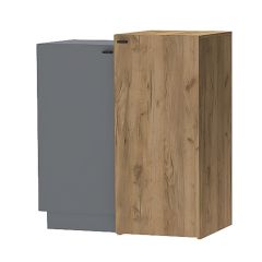 Модульная гостиная Квадро (ЛДСП дуб крафт золотой) в Губахе - gubaha.mebel24.online | фото 6