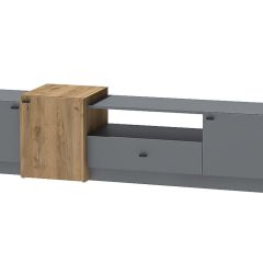 Модульная гостиная Квадро (ЛДСП дуб крафт золотой) в Губахе - gubaha.mebel24.online | фото 15