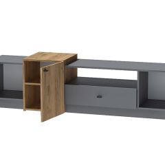 Модульная гостиная Квадро (ЛДСП дуб крафт золотой) в Губахе - gubaha.mebel24.online | фото 16