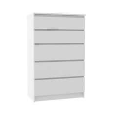 МОРИ МК 700.5 Комод (белый) в Губахе - gubaha.mebel24.online | фото 2