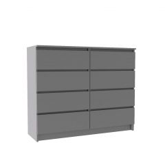 МОРИ МК 1200.8 Комод (графит) в Губахе - gubaha.mebel24.online | фото 2