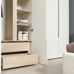 Муссон Шкаф двухстворчатый 13.198 в Губахе - gubaha.mebel24.online | фото 3