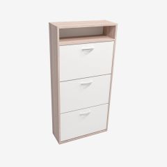 Обувница ПО-1 "Приветливая", мод.1 (Дуб сонома) в Губахе - gubaha.mebel24.online | фото