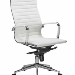 Офисное кресло для руководителей DOBRIN CLARK LMR-101F белый в Губахе - gubaha.mebel24.online | фото