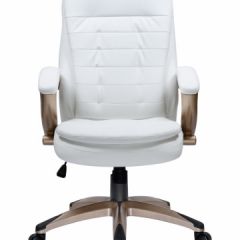 Офисное кресло для руководителей DOBRIN DONALD LMR-106B белый в Губахе - gubaha.mebel24.online | фото 1