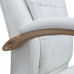 Офисное кресло для руководителей DOBRIN DONALD LMR-106B белый в Губахе - gubaha.mebel24.online | фото 8