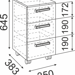 Подростковая Волкер (модульная) в Губахе - gubaha.mebel24.online | фото 27