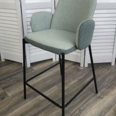 Полубарный стул NYX (H=65cm) VF113 светлая мята / VF115 серо-зеленый М-City в Губахе - gubaha.mebel24.online | фото 5