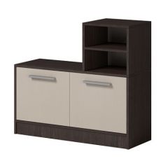 Прихожая Энтер Комод (Венге/Дуб молочный) в Губахе - gubaha.mebel24.online | фото